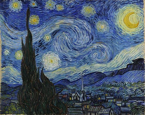 ファン・ゴッホ―星月夜