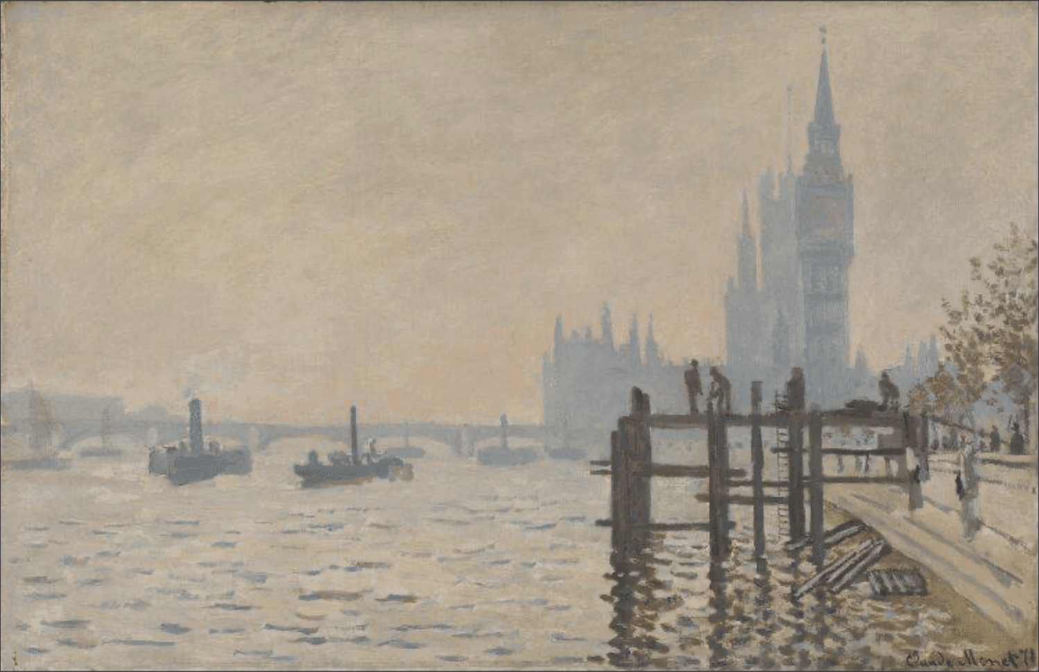 The Thames Below Westminster