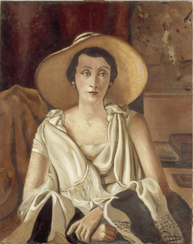 Portrait of Madame Paul Guillaume in a Large Hat